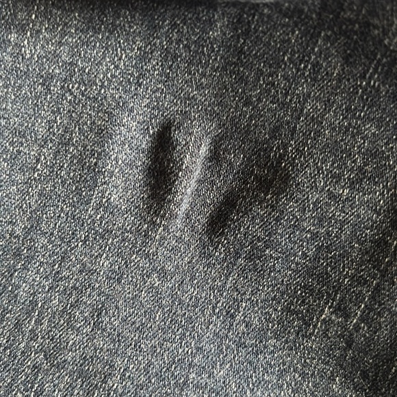 Torrid Flared Overall - Vintage Stretch Medium Denim Wash Sz 22 Cotton Flaw - Picture 11 of 11